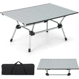 Bextsrack Campingtisch Aluminium Silber