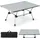 Bextsrack Campingtisch Aluminium Silber