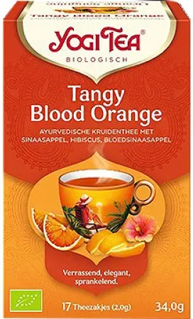 Yogi Tea Blutorange Bio 17 Beutel