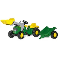 ROLLY TOYS rollyKid John Deere inkl. Lader und Anhänger