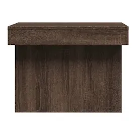 vidaXL Couchtisch Braun Eichen-Optik 80x55x40 cm Holzwerkstoff
