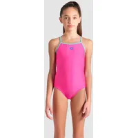 Arena Badeanzug Mädchen Light Drop-Back Einfarbig - Freak Rose-water-water-water