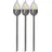 Star Trading LED Solar Fackel Olympus 3er Set silber