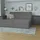 VitaliSpa Sofa Form Ecksofa mit Schlaffunktion 240 cm Grau