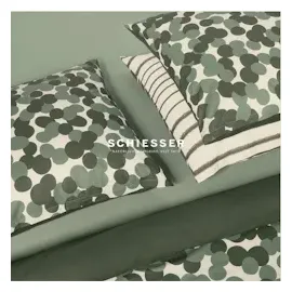 SCHIESSER Bettwäscheset Allez - Renforcé - 2-teilig - 135 x 200 cm - Grün