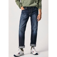 Pepe Jeans Straight-Jeans »KINGSTON ZIP«, in 5-Pocket-Form, blau