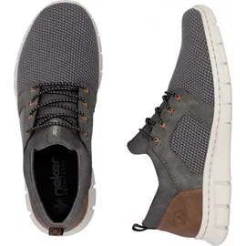 Rieker Herren B7796 Slipper, Grau, 42 EU