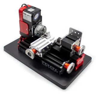 Jieotwice Mini Drehmaschine Miniatur Metall Mehrzweck Drehmaschine Anwendungen: Holz, Kunststoffe, Weichmetalle 20000rev/min