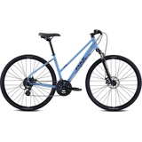 Fuji Bikes Traverse 1.5 ST«, 16 Gang, Shimano, Altus Schaltwerk, Kettenschaltung blau 28 Zoll (71,12 cm