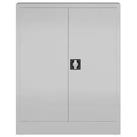 Classix Stahlschrank X-530310 lichtgrau 80,0 x 38,0 x 100,0 cm, aufgebaut