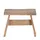 DESIGN DELIGHTS Sitzbänkchen Schemel Recyclingholz 31 x 40 x 25 cm Braun