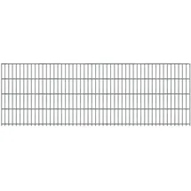 FA-Bausysteme Doppelstabmattenzaun 8/6/8 250 cm x 83 cm Feuerverzinkt