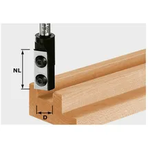 Festool Nutfräser-Wendeplatten HW S8 D12/30 WP Z1