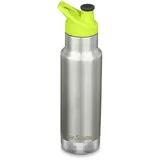 Klean Kanteen Unisex – Erwachsene Classic Sport Flasche, Brushed Stainless, One Size