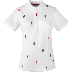 Big Green Egg Golf Poloshirt - Männer - Weis XXL