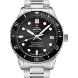 Swiss Military SM34089.01 Diver Damenuhr 37mm 20ATM