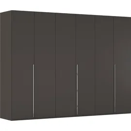 Rauch Drehtürenschrank MONTCLAR 301 x 223 x 60 cm Grau/Schwarz