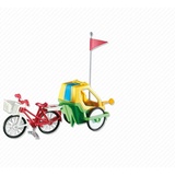 Playmobil 6388 Fahrrad mit Kinderanhänger