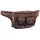 GREENLAND Nature Mascu & Line Belt Bag Brown