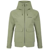 Berghaus Highraise Gore-Tex Wasserdichte Shell-Jacke für Damen, Oil Green