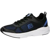 Brütting Basejumper Laufschuhe, schwarz/blau, 43