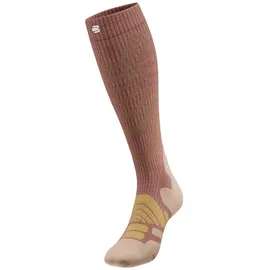 Bauerfeind Outdoor Merino Kompressionssocken 1 Paar Braun 39-42