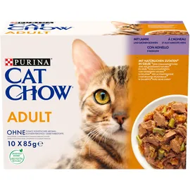 Purina Cat Chow Adult Lamm 10 x 85 g