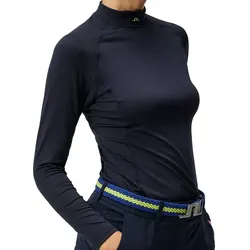 J.Lindeberg Golf Asa Soft Compression Damen Mock navy