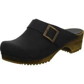 Sanita Urban Open, Damen Clogs, Schwarz 41 EU