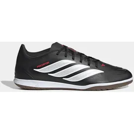 adidas Predator Club IN Herren core black/cloud white/lucid red 43 1/3