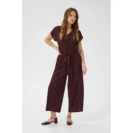 Kaffe Overall KAbeathe 42, Fudge/Black flower print), - 42