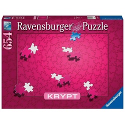Ravensburger Puzzle Ravensburger Krypt Puzzle Pink mit 654 Teilen, Schweres Puzzle für..., 654 Puzzleteile