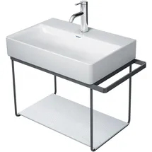 Duravit Waschbeckenunterschrank 66,5 x 38,1 cm Schwarz Matt