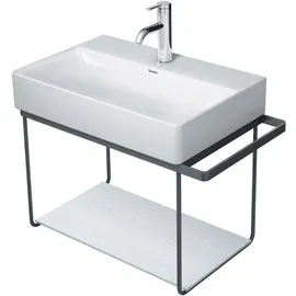 Duravit Waschbeckenunterschrank 66,5 x 38,1 cm Schwarz Matt
