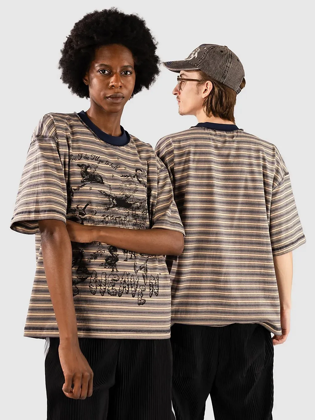 Jungles Jungles Already In Heaven T-Shirt stripe Gr. XL
