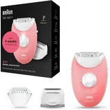Braun Silk-épil 3-277 weiß/rosa