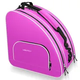 VENTCY Inliner Tasche, Skischuhtasche Kinder, Rollschuhe Tasche, Tasche für Inliner, Eislauf Inliner Tasche Kinder, Rollschuhe Tasche, Skatertasche für Kinder/Erwachsene Lila