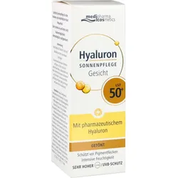 Hyaluron Sonnenpflege Gesicht Getönt LSF 50+ 50 ML