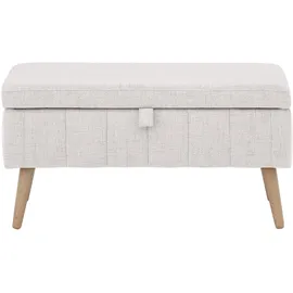 OTTO home Truhenbank AMIRA Beige 81 x 36 x 43 cm