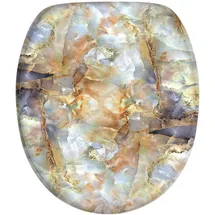 Sanilo WC-Sitz Marmor Braun