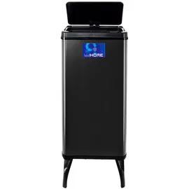 Wellhome Smart Mülleimer 60 l Schwarz