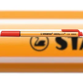 Stabilo GREENpoint Filzstift rot