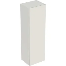 Geberit Smyle Square Mittelhochschrank 36 x 118 x 29,9 cm Sand-grau Hochglanz Holz