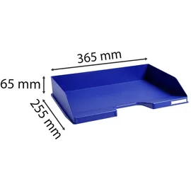 Exacompta 117104D 8x Briefablage Combo quer - Nachtblau
