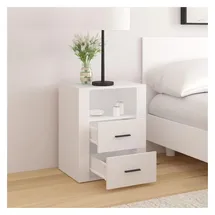 vidaXL Nachtschrank 50 x 36 x 60 cm Weiß