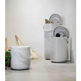 ZONE Denmark Circular Mülleimer 22+12 l Warm Grey