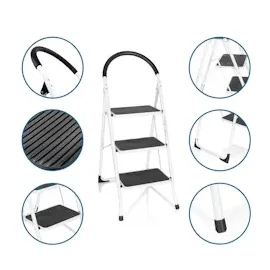 HJH Office SOLID W2 Klappleiter 3 Stufen