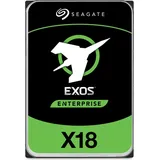 Seagate Exos X18 ST12000NM001J - Festplatte - verschlüsselt - 12 TB - intern - SATA 6Gb/s - 7200 rpm - Puffer: 256 MB - Self-Encrypting Drive (SED)