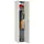 Proregal Spind AMEGO 1 Abteil HxBxT 180x30x50cm | Abteilbreite 30cm | Durchgehend Feuerfeste Beschichtung Lichtgrau Metallspind Kleiderspind