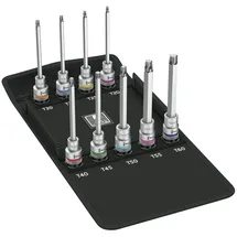 WERA Zyklop Steckschlüssel-Bit-Einsatz-Set 1/2' 9-tlg.